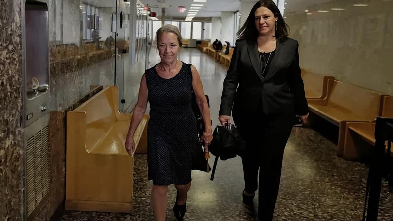 Julie Patz, left, with Joan Illuzzi, a prosecutor in the retrial of Pedro Hernandez, who is charged with kidnapping and killing Ms. Patz’s son.