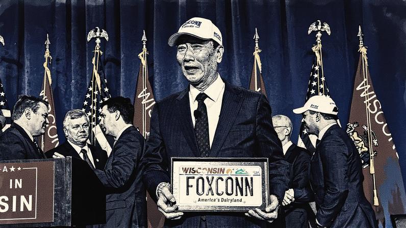 Foxconn CEO Terry Gou at a 2017 event in Racine, Wisconsin.