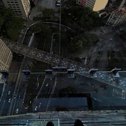 Mirante com chão de vidro a 150 metros chega ao centro de São Paulo