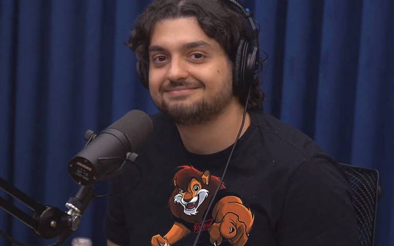 O apresentador de podcast Monark