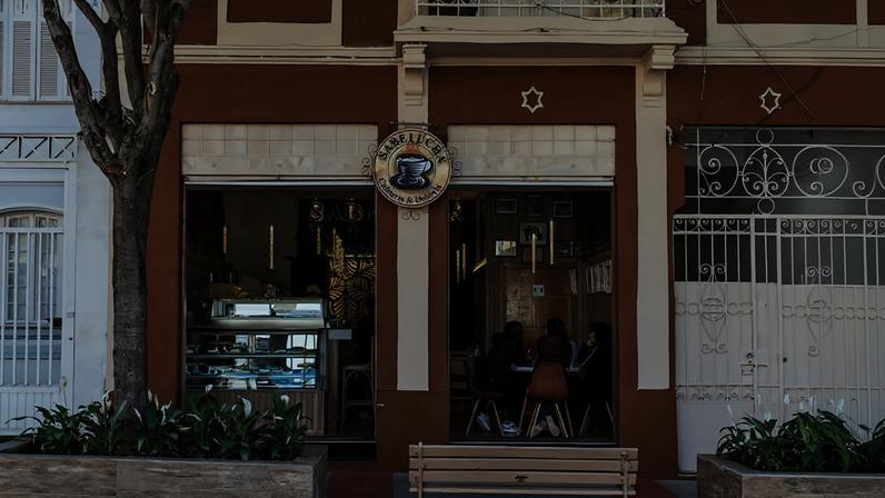 Cafeteria Sabelucha, que reabriu após reforma, no Bexiga