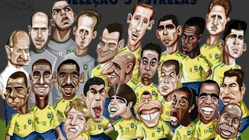 Time formado por Scolari na Copa do Mundo na Coréia e no Japão.