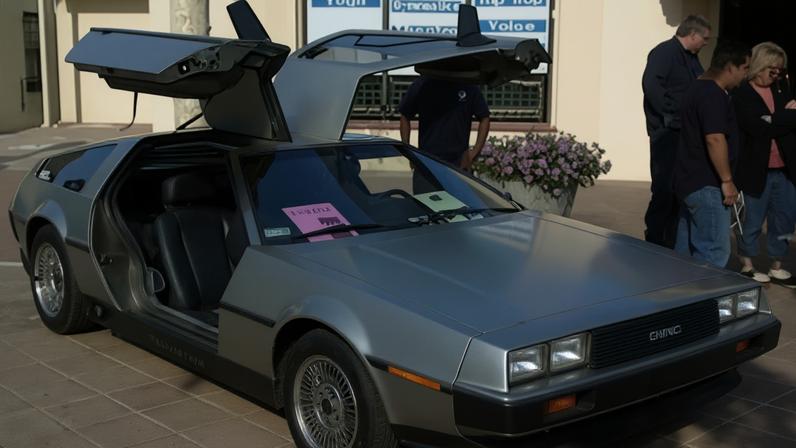 O DeLorean DMC-12, eternizado por "De Volta para o Futuro", costuma ser negociado por valores entre US$ 50 mil e US$ 65 mil em bom estado de conservação.