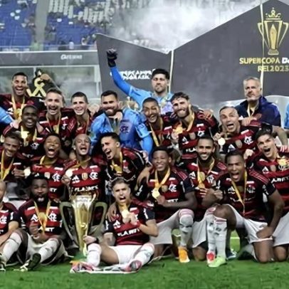 Flamengo pode repetir feito único na história da Supercopa