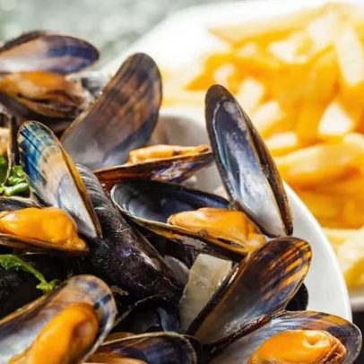 Harmonização de vinhos com mexilhões e batatas fritas