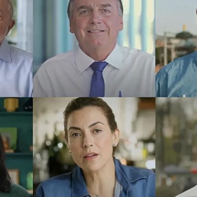 Assista aos comerciais mais recentes dos candidatos à presidência