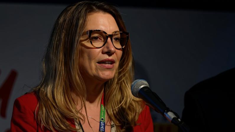 Rosângela da Silva, a Janja, se torna oficialmente primeira-dama do Brasil neste domingo (1º) — Foto: Evaristo SA/AFP/Getty Images