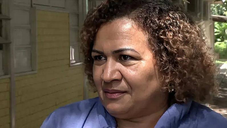 A professora Edmar Sonia Vieira, que foi vítima de ataque racista e misógino de aluno