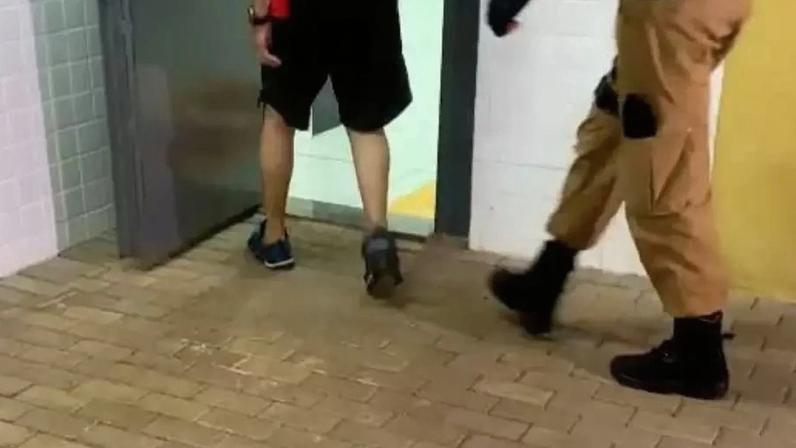 Imagem do acidente envolvendo o motorista de Fiesta