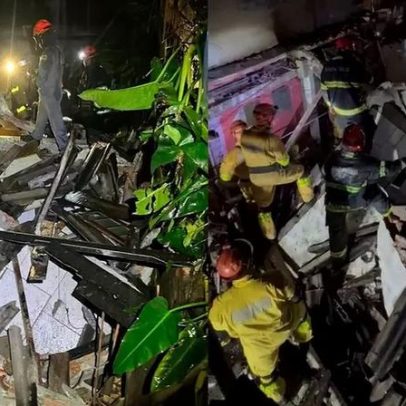 Desabamento de cortiço na zona leste de SP deixa 1 morto e 2 feridos