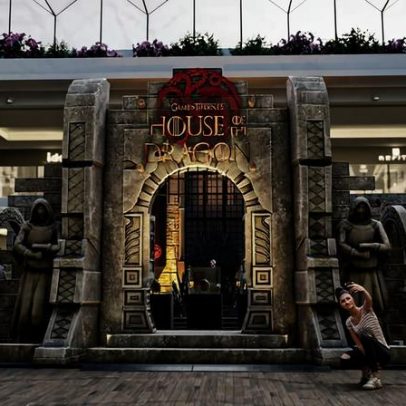 Exposição de House of the Dragon chega ao Shopping Itaquera com dragão de 4 m