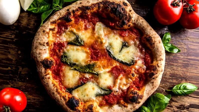 Redonda servida nas unidades da pizzaria Veridiana