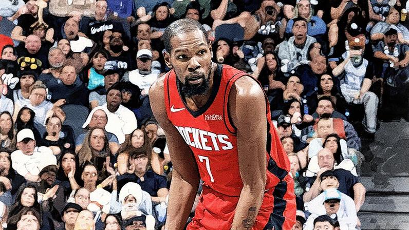 Kevin Durant NBA Rockets