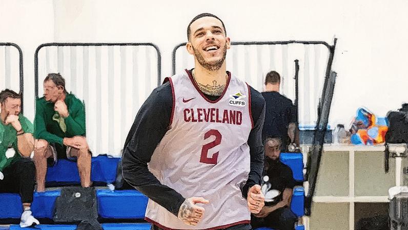 lonzo ball temporada cavaliers
