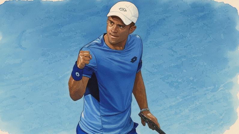 Enzo Couacaud (Foto: Corinne Dubreuil/ATP Tour)