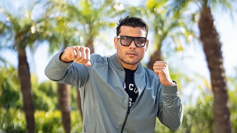 Paulo Costa in California for UFC 298, Feb. 2024 (Photo by Nolan Walker/Zuffa LLC)