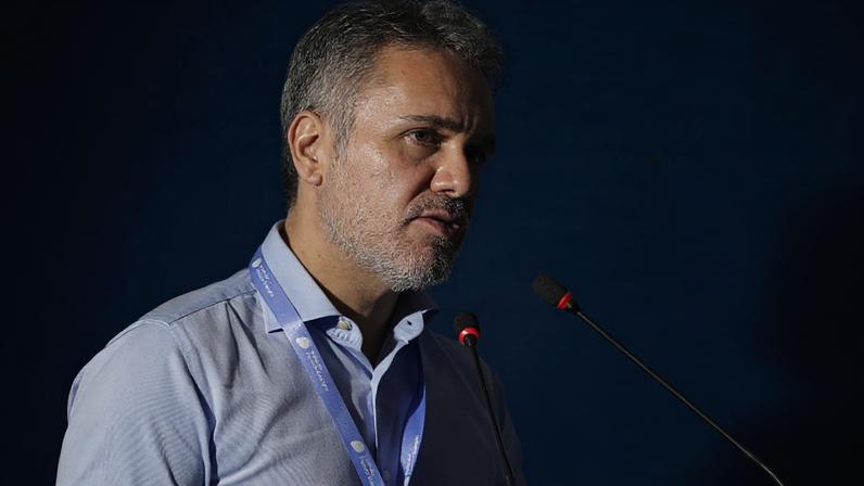 Bráulio Borges, economista-sênior da área de Macroeconomia da LCA Consultoria Econômica, durante seminário do Instituto Pensar Energia