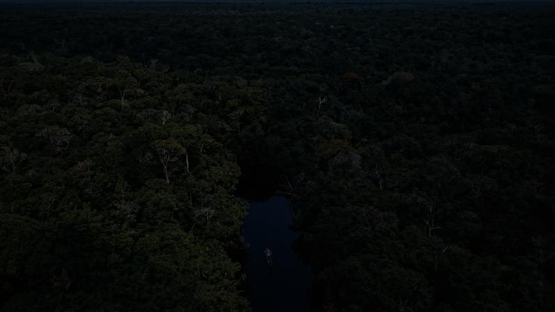 Área da cordilheira dos Andes próxima a Santiago, no Chile