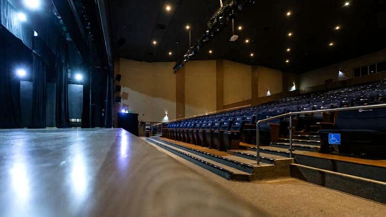 Interior do Teatro Fernando Torres, no bairro do Tatuapé, zona leste da cidade
