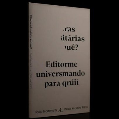 Livro analisa a importância das editoras universitárias