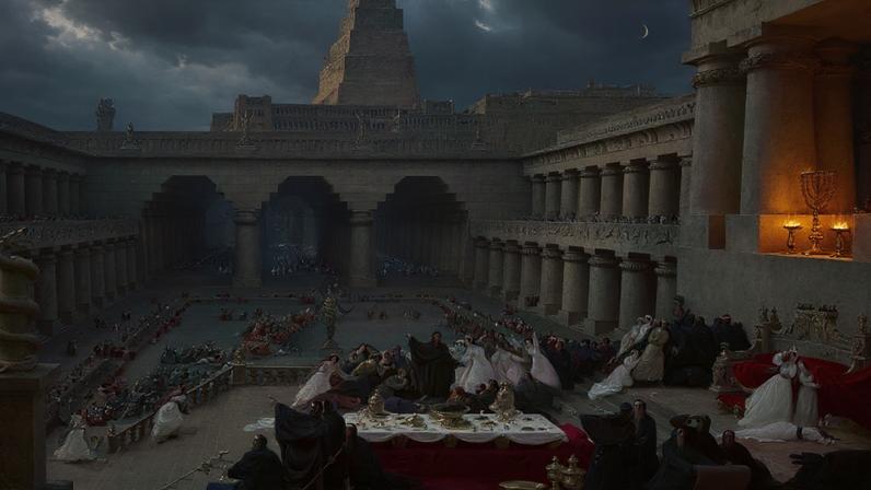 Belshazzar’s Feast by John Martin