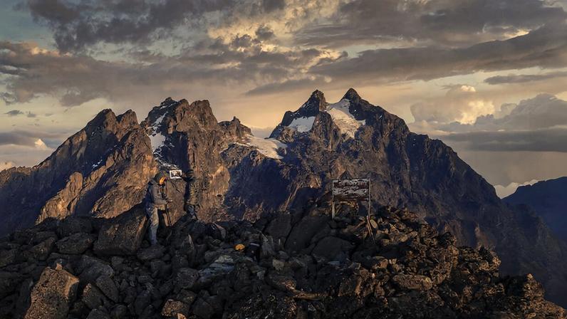 The Stanley Plateau glacier in 2022. Image courtesy of Project Pressure.