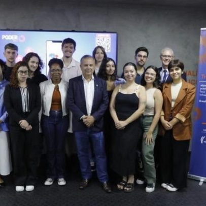 Rogério Marinho ministra palestra a trainees do Poder360