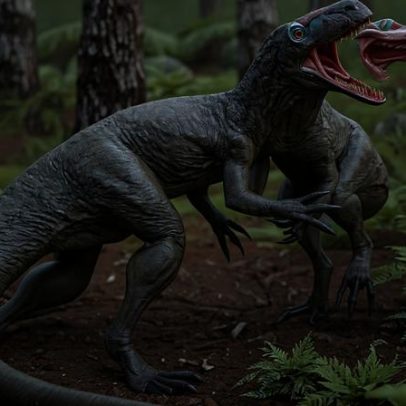 Ferimentos indicam conflito no início da Era dos Dinossauros