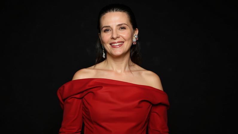 A atriz francesa Juliette Binoche é presidente do juri