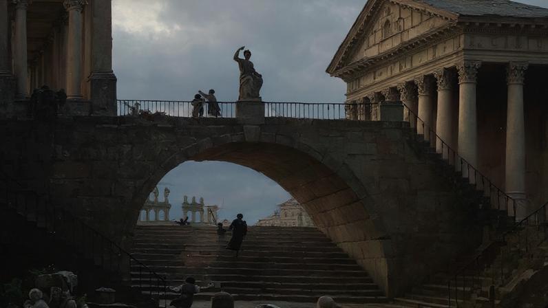 The Fire of Rome by Hubert Robert