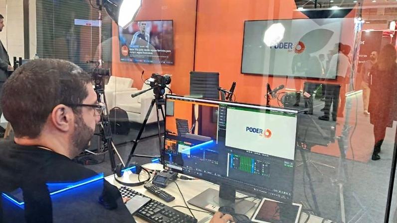 O Poder360 transmite ao vivo episódios especiais de podcast diretamente do Transamerica Expo Center; entrevista especialistas, empresários e representantes governamentais do setor de bets