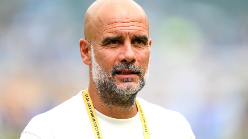 Treinador do Manchester City, Pep Guardiola elogiou o futebol sul-americano (Foto: David Ramos / GETTY IMAGES NORTH AMERICA / Getty Images via AFP)