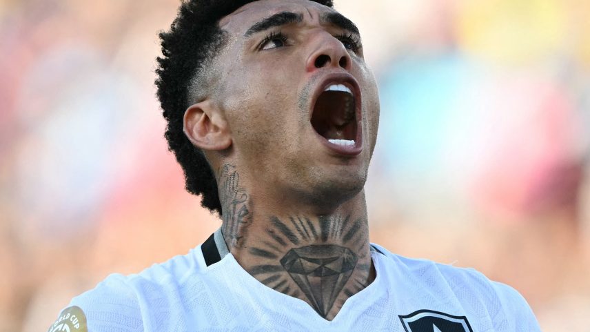 Igor Jesus marcou o único gol do jogo no Rose Bowl após lindo passe de Savarino (Foto: YURI CORTEZ / AFP)