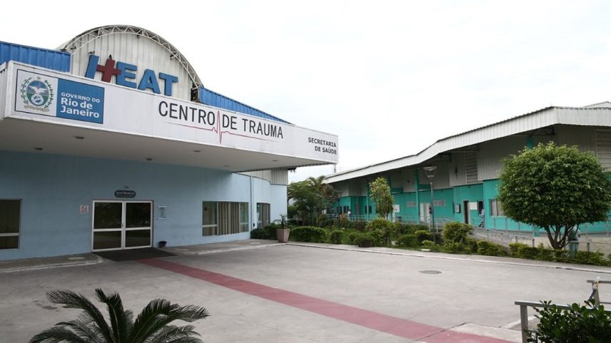 Entrada do Centro de Trauma do Hospital Estadual Alberto Torres (Foto: Divulgação)
