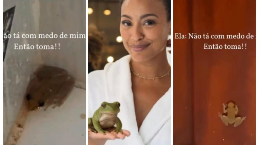 Sheron mostrou vídeo em suas redes sociais (Foto: Reprodução/Instagram)