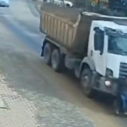Caminhão arrasta cadeirante em estrada no Rio Grande do Sul