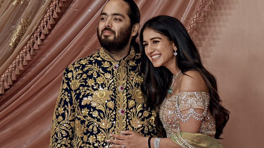 Anant Ambani e Radhika Merchant: cerimônia com 100 jatos fretados e shows de Rihanna, Katy Perry e Justin Bieber (Foto: Ashish Vaishnav/SOPA Images/LightRocket/Getty Images)
