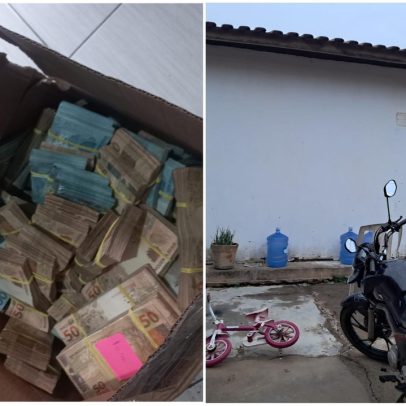 Polícia encontra R$ 500 mil escondidos em caixa de papelão na casa de golpista