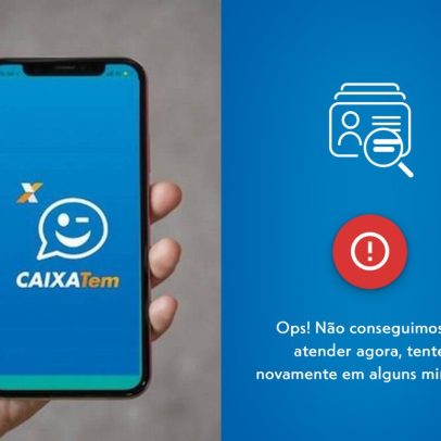 Caixa Tem apresenta instabilidade e usuários relatam dificuldades nesta terça-feira