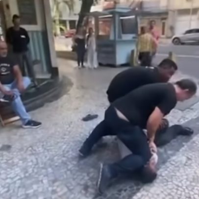 Populares contêm homem após agressão a estudante menor em Copacabana