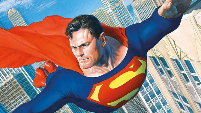 Alex Ross resgata arte clássica de Superman no Rio de Janeiro em homenagem à visita do elenco à cidade para promover o filme (Foto: Reprodução)