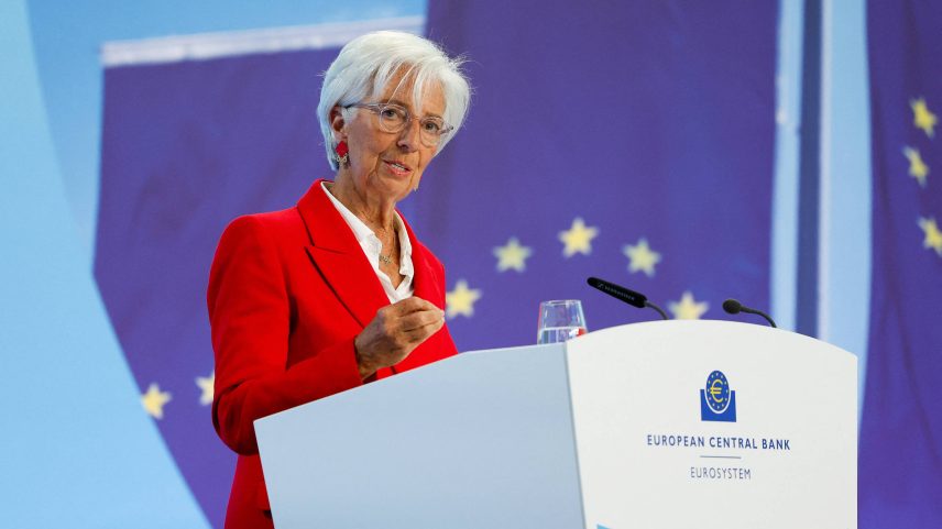 Presidente do BCE (Banco Central Europeu), Christine Lagarde, em coletiva de imprensa em Frankfurt, na Alemanha (Foto: Heiko Becker - 5.jun.25/REUTERS)
