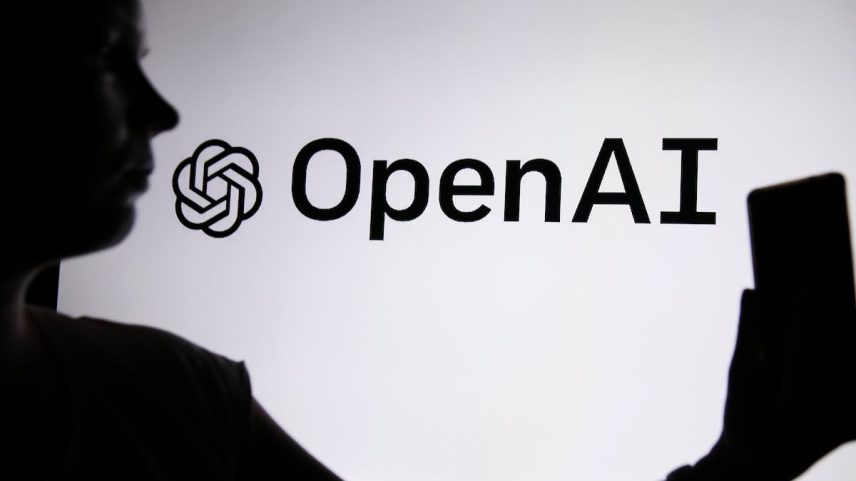 El logo de OpenAI, la responsable de ChatGPT. (Foto: Klaudia Radecka/NurPhoto/Getty Images)