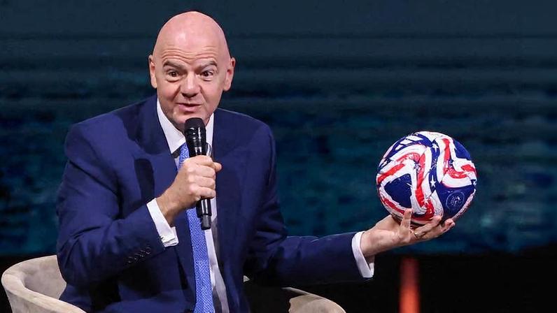 Presidente da Fifa, Gianni Infantino, principal responsável pela expansão da Copa do Mundo