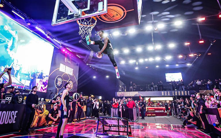 NBA House no parque Villa-Lobos