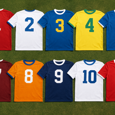 A origem da numeração nas camisetas de futebol