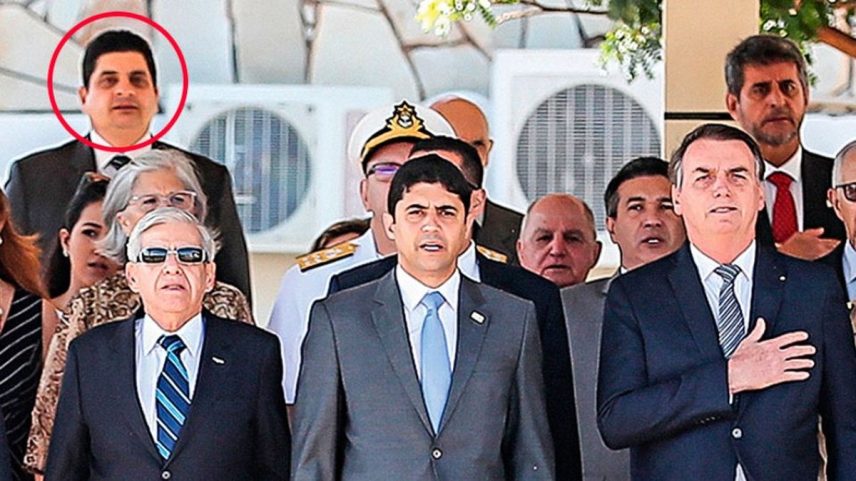 Marcelo Câmara (em destaque), ex-assessor de Bolsonaro que teve a prisão preventiva mantida nesta quinta (Foto: Reprodução)