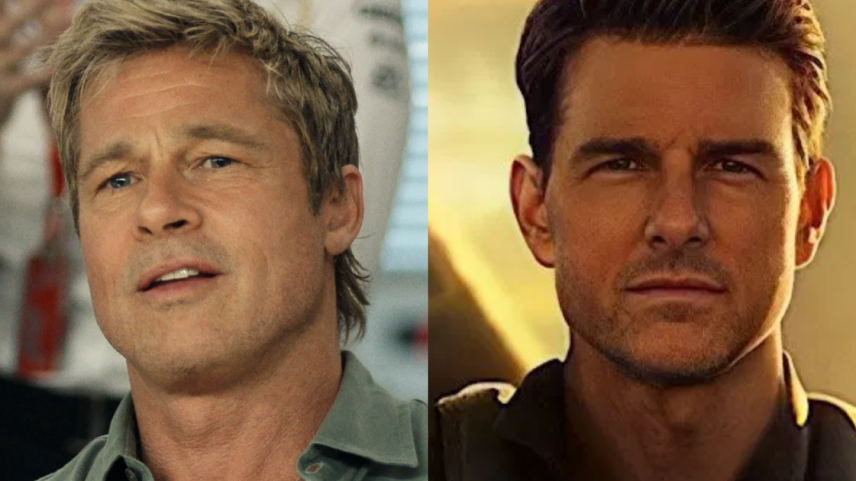 Diretor de F1 quer sequência com Brad Pitt vs Tom Cruise (Foto: Reprodução)
