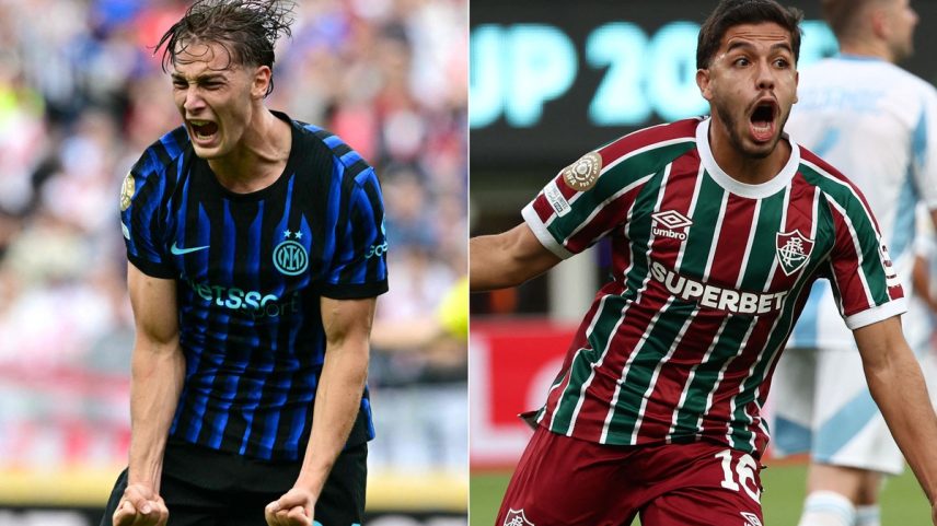 Inter, de Esposito, enfrenta o Fluminense, de Nonato, na segunda-feira (Foto: Pablo PORCIUNCULA / AFP e FRANCK FIFE / AFP)