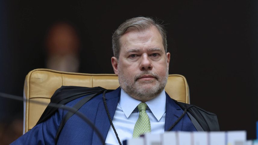 Ministro Dias Toffoli, em sessão do STF (Foto: Rosinei Coutinho/STF)